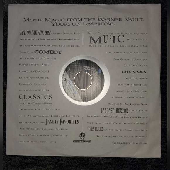 A Star Is Born 2 Laserdiscs 1954 Judy Garland James/Mason film (produced 1983) - Picture 6 of 12